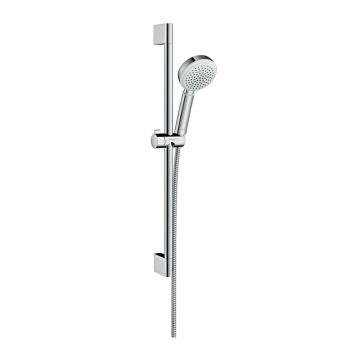 Set de dus Hansgrohe Crometta 100 cu bara 65 cm crom