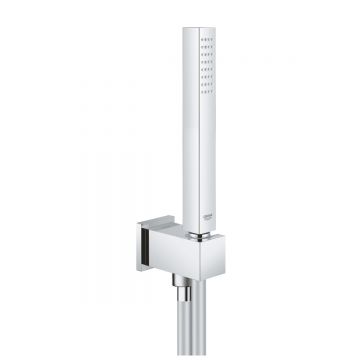 Set dus Grohe Euphoria Cube Stick, include cot iesire,furtun 1.25m, crom-26405000