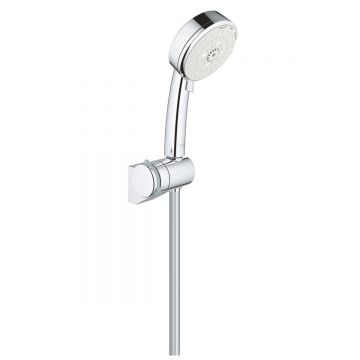 Set dus Grohe New Tempesta Cosmo 3 tipuri de jet, suport perete reglabil-27584002