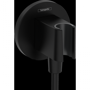 Suport para dus negru mat Hansgrohe Fixfit S 26888670