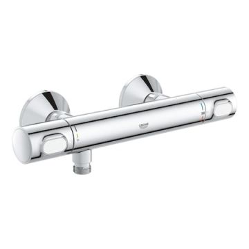 Baterie cabina dus Grohe Precision Flow, termostat, cromat,filtru impuritati-34840000