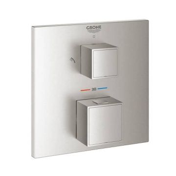 Baterie de dus termostatata Grohe Grohterm Cube crom mat