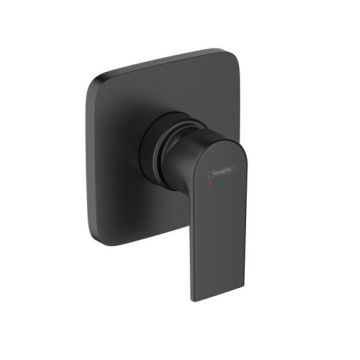 Baterie dus Hansgrohe Vernis negru mat