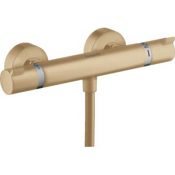 Baterie dus termostatata Hansgrohe Ecostat Comfort bronz periat