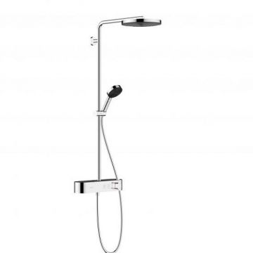 Coloana de dus baterie termostatata Hansgrohe Hansgrohe Pulsify S crom