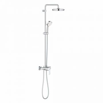 Coloana de dus crom cu baterie monocomanda Grohe Tempesta Cosmopolitan 210