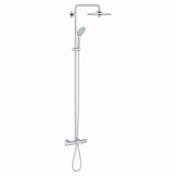 Coloana de dus crom cu baterie termostatata Grohe Euphoria System 260 III