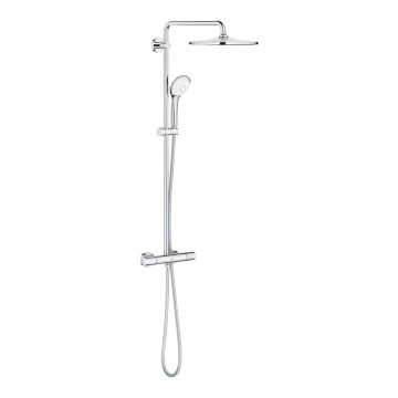 Coloana de dus crom cu baterie termostatata Grohe Euphoria System 310