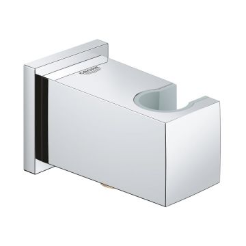 Cot racord furtun cu suport para dus culoare crom Grohe Euphoria Cube