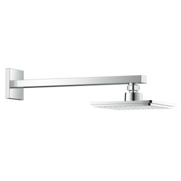 Palarie dus rotunda crom O 150 mm cu brat de dus Grohe Euphoria Cube