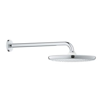 Palarie dus rotunda crom O 250 mm cu brat de dus Grohe Tempesta