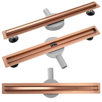 Rigola dus NEO Slim Pro brushed copper 80