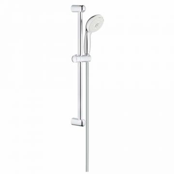 Set dus crom cu bara, para dus si furtun Grohe Tempesta New 100