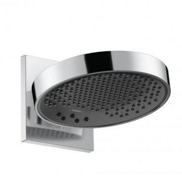 Set para de dus fixa 360 1 jet cu racord pe perete Hansgrohe Rainfinity crom