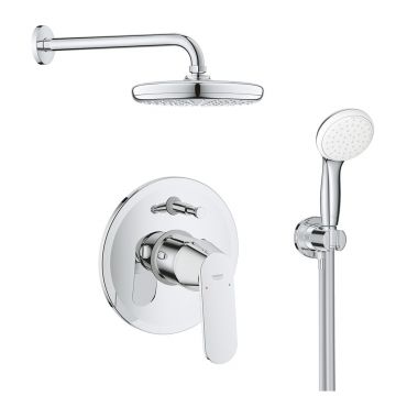 Sistem dus montaj incastrat Grohe Eurosmart Cosmo Perfect Shower 210 ,corp incastrat inclus(32879000,26406001,26412000)