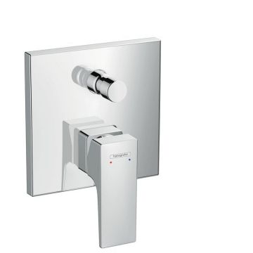 Baterie cada/dus Hansgrohe Metropol montaj incastrat, crom - 32545000