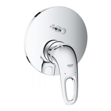 Baterie cada Grohe Eurostyle, pentru smartbox, maner loop, crom - 24049003