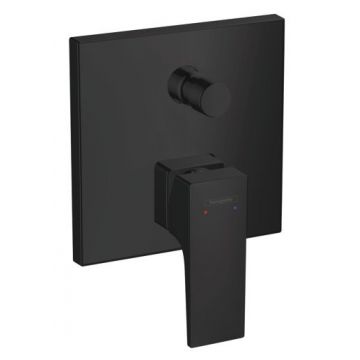 Baterie cada Hansgrohe Metropol montaj incastrat,  negru mat - 32545670