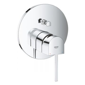 Baterie cada si dus Grohe Plus incastrata, crom - 24060003