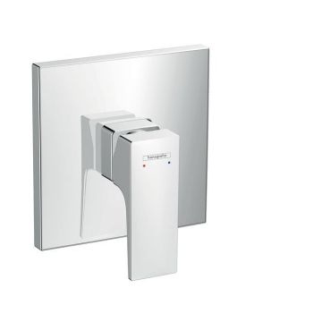 Baterie dus Hansgrohe Metropol montaj incastrat, crom - 32565000