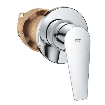 Baterie dus incastrata Grohe BauEdge New,1/2'', monocomanda, crom - 29040001