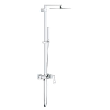 Coloana de dus Grohe Euphoria Cube System 230 cu baterie crom