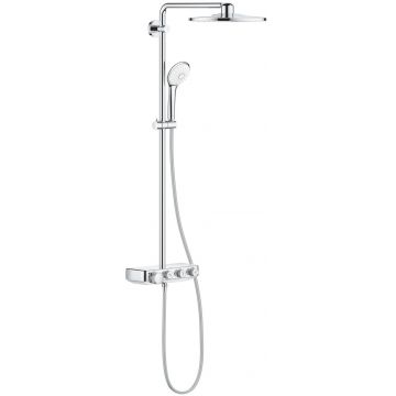 Coloana de dus Grohe Euphoria SmartControl System 310 Duo cu baterie termostatata crom