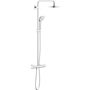 Coloana de dus Grohe Euphoria System 180 cu baterie termostatata