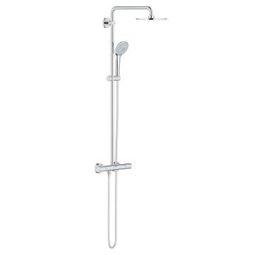 Coloana de dus Grohe Euphoria System 210 cu baterie termostatata 101cm crom