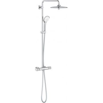 Coloana de dus Grohe Euphoria System 260 cu baterie termostatata crom