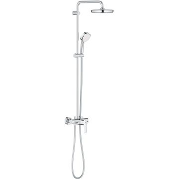 Coloana de dus Grohe Tempesta Cosmopolitan System 210 cu baterie dus crom