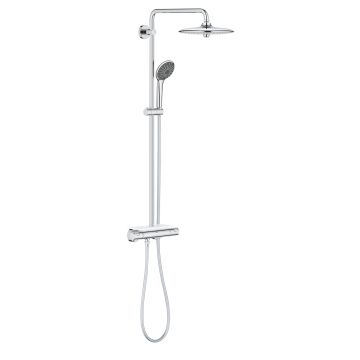 Coloana de dus Grohe Vitalio Joy System 260 cu baterie termostatata savoniera crom