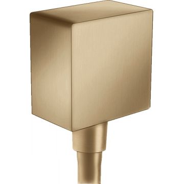 Cot iesire Hansgrohe FixFit Square, brushed bronze - 26455140