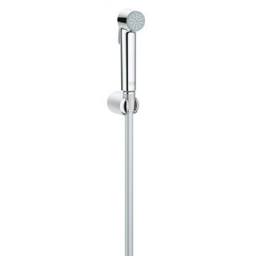 Dus igiena intima Grohe cu suport perete si furtun dus,fara baterie,furtun 1,25m-27513001