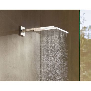 Palarie de dus Hansgrohe Raindance E 300, cu prindere pe perete cu brat 30 mm, crom - 26238000