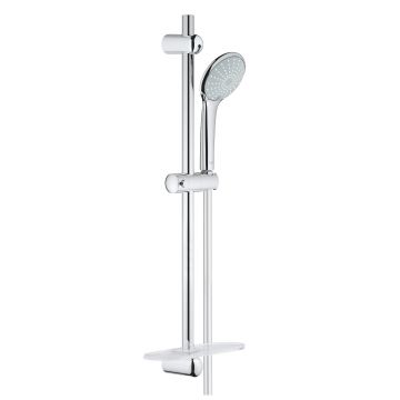 Set de dus Grohe Euphoria 110 Duo cu para de dus 2 jeturi furtun 175cm bara 60cm savoniera crom