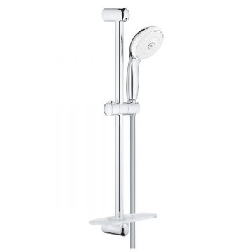 Set de dus Grohe Tempesta 100, 3 jeturi, etajera, 600 mm, crom - 27927001