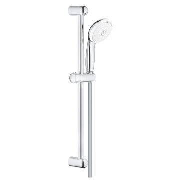 Set de dus Grohe Tempesta 100 para de dus cu 3 jeturi furtun 175cm si bara de 60cm crom