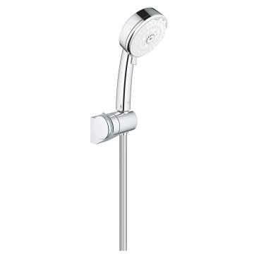 Set de dus Grohe Tempesta Cosmopolitan 100 cu para de dus 3 jeturi furtun 175cm si agatatoare crom