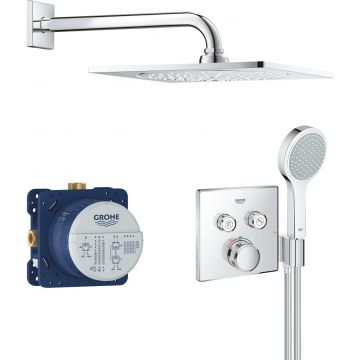 Sistem de dus incastrat Grohe Grohtherm SmartControl Perfect crom