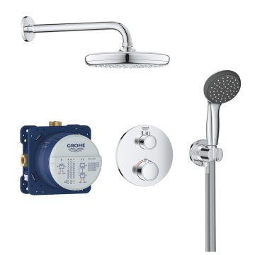 Sistem de dus incastrat Grohe Precision Trend Perfect Vitalio Start 210 crom