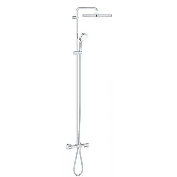 Sistem dus Grohe Tempesta Cosmopolitan Cube 250, termostat, 2 jeturi, diverter cada, crom - 26691000