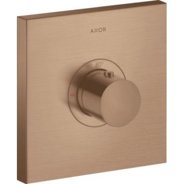 Termostat dus Hansgrohe Axor Shower Select cu montaj incastrat necesita corp ingropat red gold periat