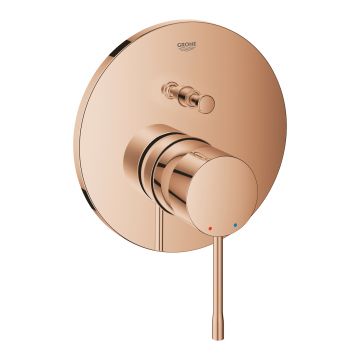 Baterie cada - dus Grohe Essence cu montaj incastrat necesita corp ingropat warm sunset