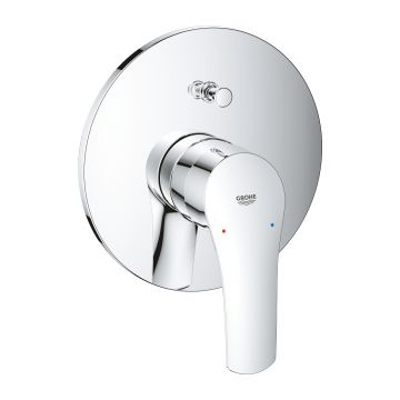 Baterie cada - dus Grohe Eurosmart cu montaj incastrat necesita corp ingropat crom