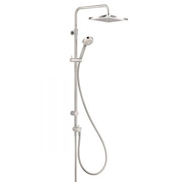 Coloana de dus Kludi Logo 1S Dual Shower, fara baterie de dus - 6809905-00