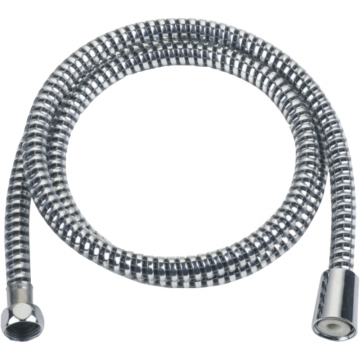 Furtun dus Sanotechnik, ABS, cromat, argintiu, 1/2, 150 cm