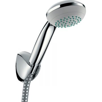 Set de dus cu porter Hansgrohe Crometta 85 Mono, 1 jet, crom - 27577000