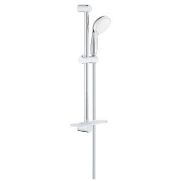 Set de dus Grohe Tempesta 100 cu para de dus 2 jet furtun 175cm si bara de dus 60cm crom