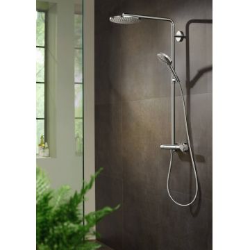 Sistem de dus Hansgrohe Raindance Select S 240 PowderRain, termostat 1 jet, crom - 27633000